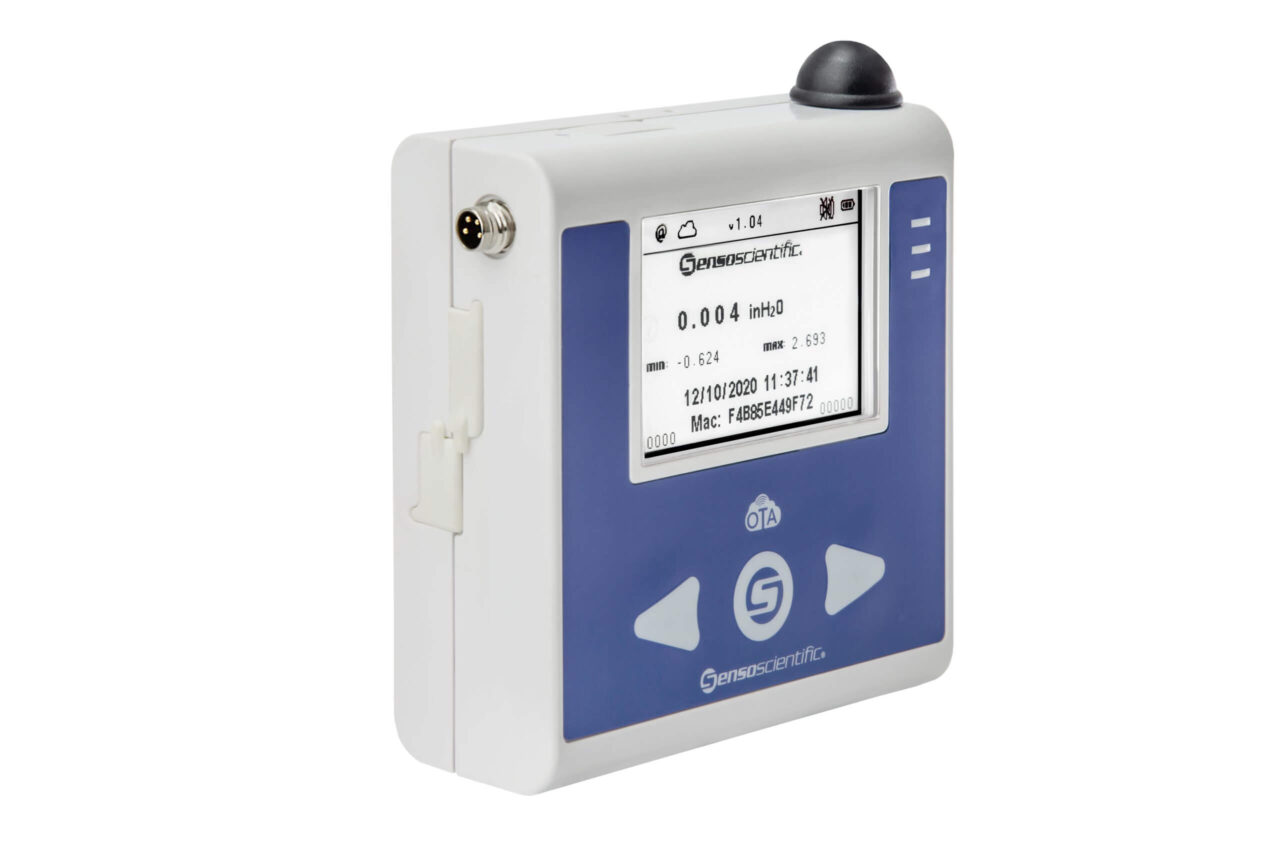 Concise Wi-Fi Differential Pressure Sensor | SensoScientific