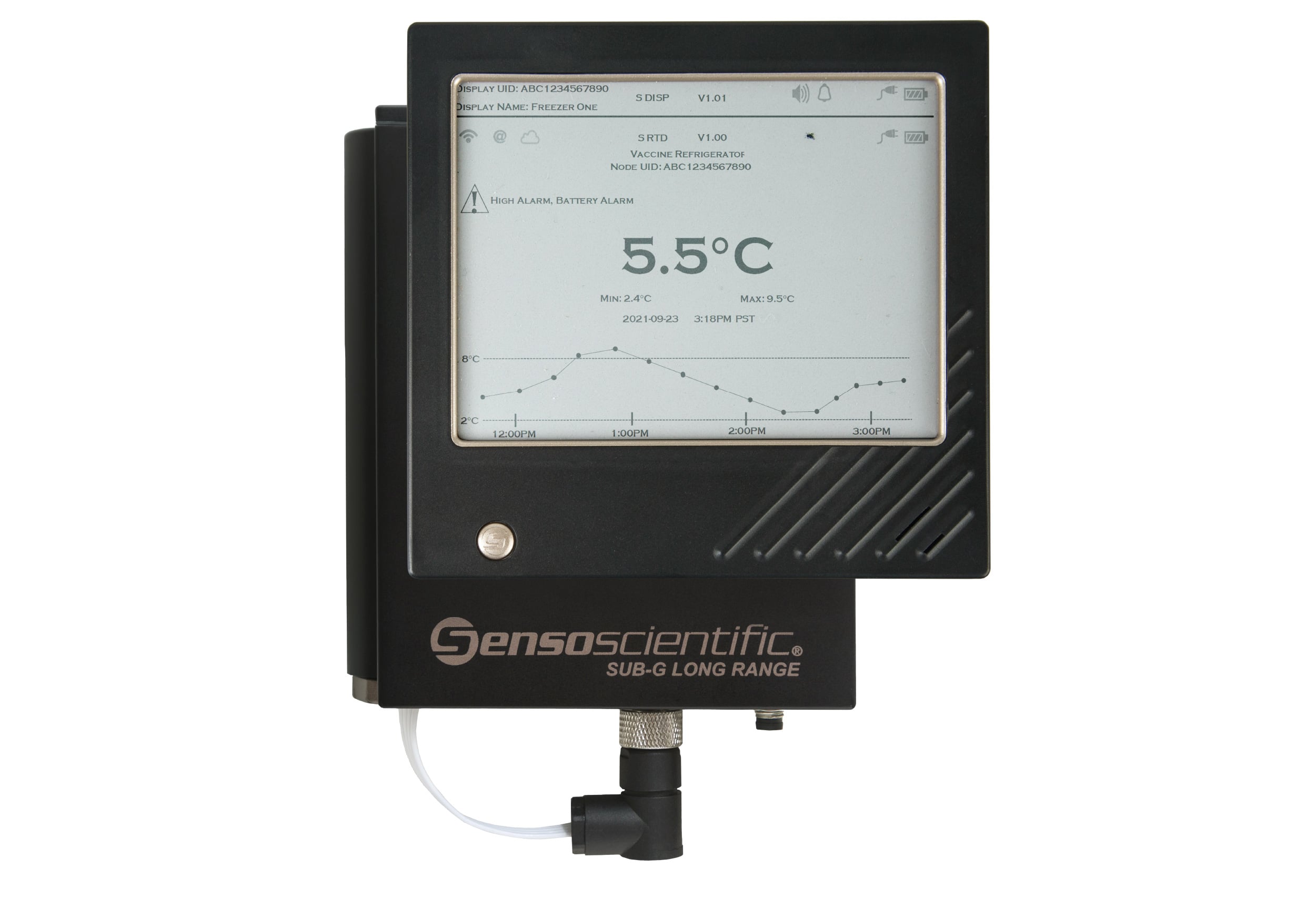 Digital Temperature Probe - SensoScientific
